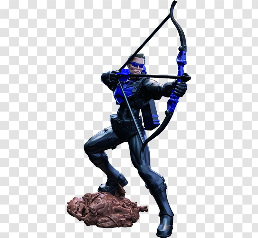 Character Figurine Fiction - Hawk-Eye Transparent PNG