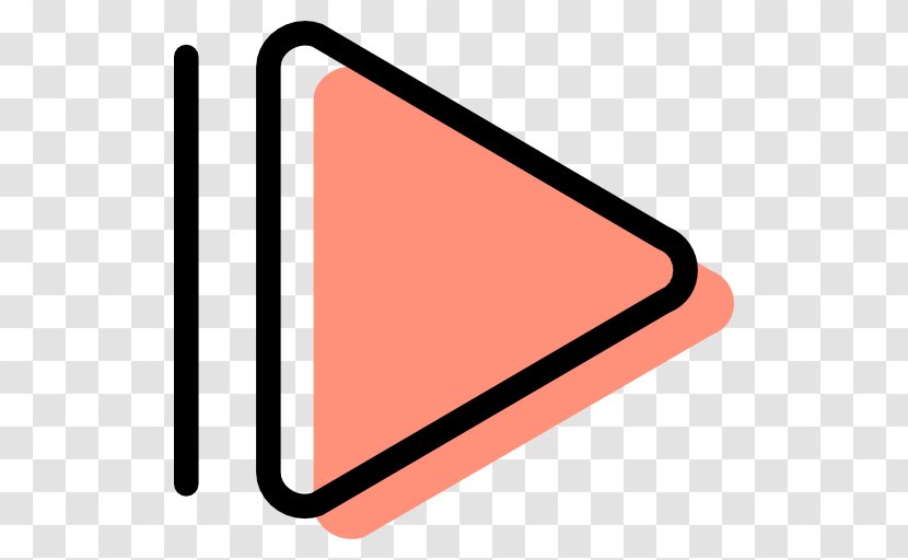 Area Rectangle Line - Right Arrow Transparent PNG