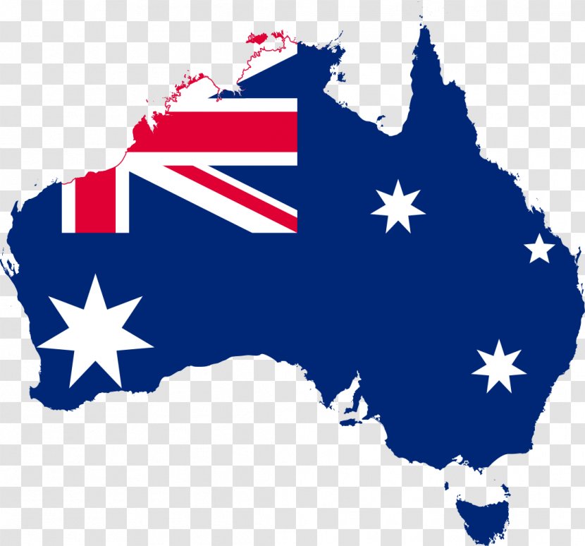 Flag Of Australia Map National - Tree Transparent PNG