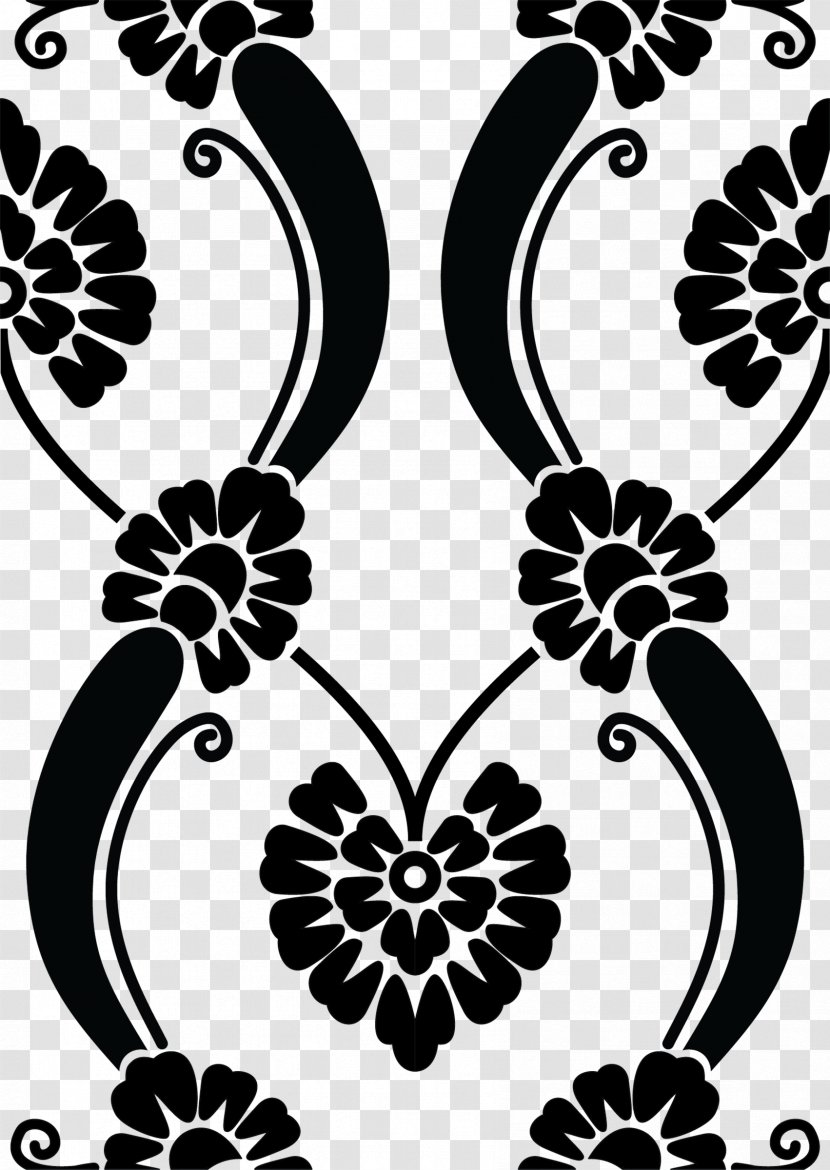 Stencil Paper Motif Pattern - Flora - Fairy Transparent PNG