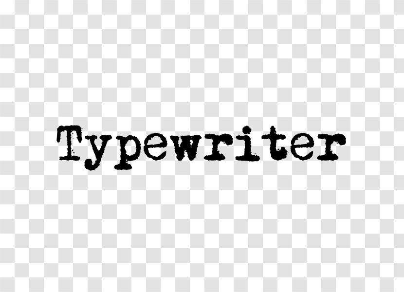 Old Typewriters Typography Open-source Unicode Typefaces Font - Brand - Typewriter Transparent PNG