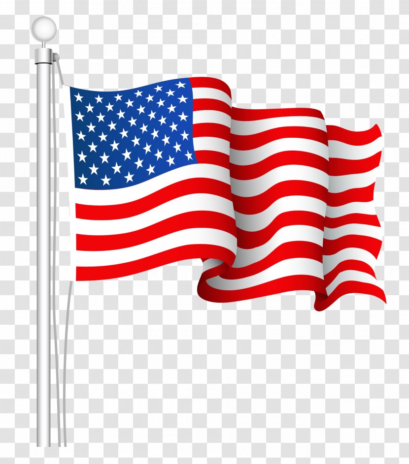 Flag Of The United States Clip Art - Nursery - USA Transparent PNG