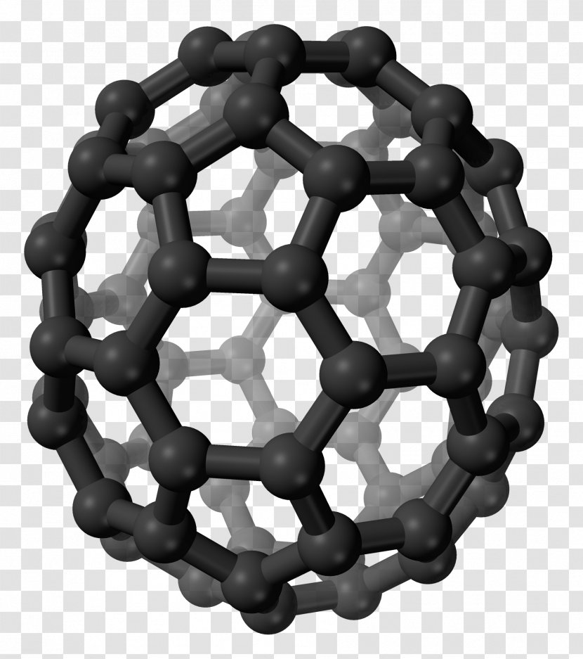 C70 Fullerene Buckminsterfullerene Carbon Hexagon - Richard Smalley - Pentagon Transparent PNG