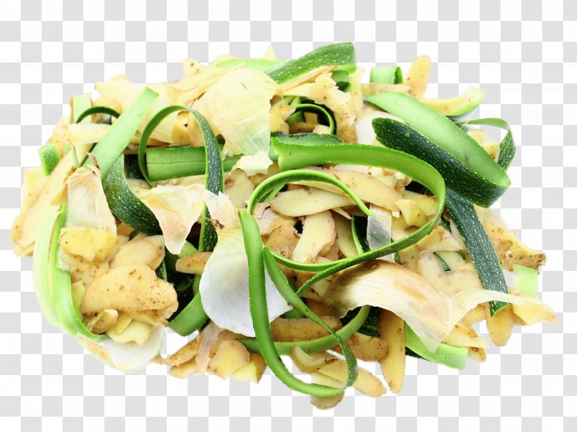 Vegetarian Cuisine Vegetable Pad Thai Leftovers Peel - Recipe Transparent PNG