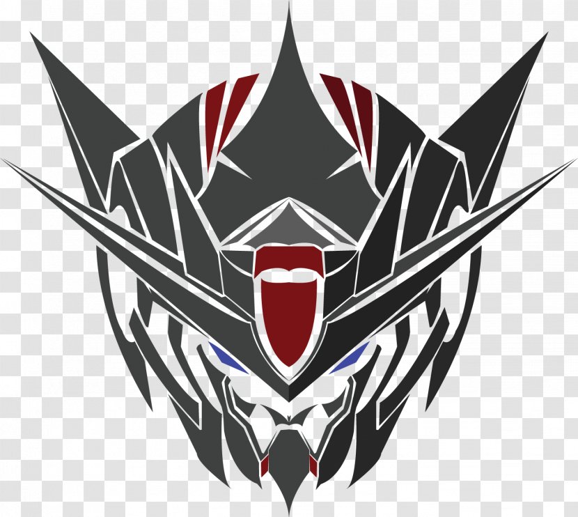 Gundam Model Art Logo - Symbol - Logos Vector Transparent PNG