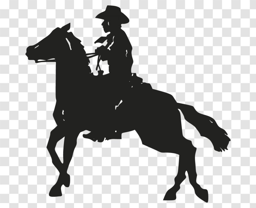 Sticker Mustang Cowboy English Riding Piracy - Horse - Equipment Transparent PNG