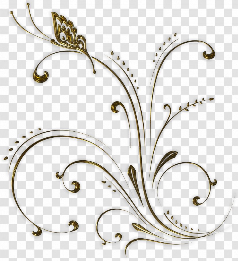 Butterfly Vine Drawing Clip Art - Invertebrate - Arabesque Transparent PNG