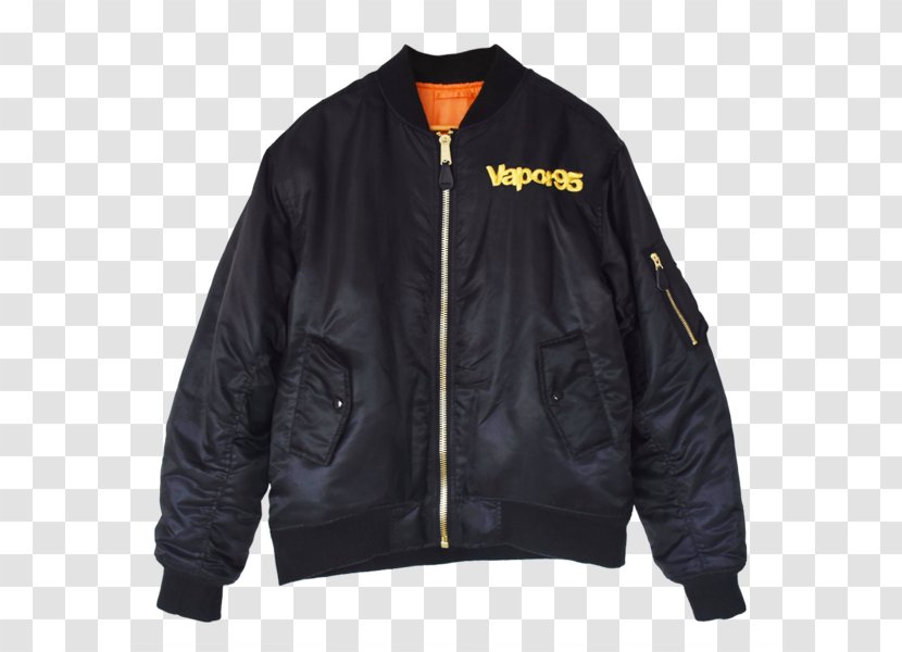 Leather Jacket Outerwear Flight Transparent PNG