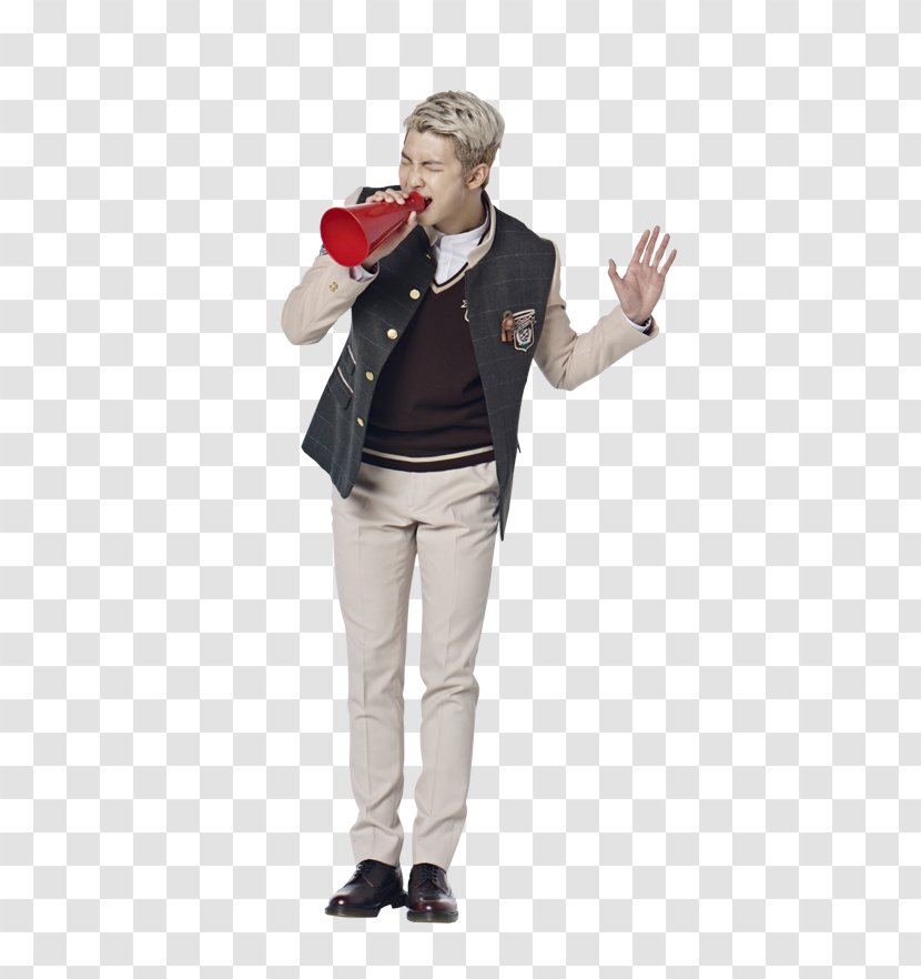 Blazer BTS School Uniform T-shirt - Microphone Transparent PNG