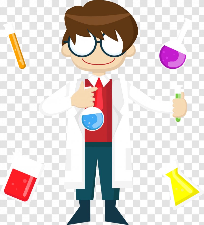 Earth Ferrara Lunar Eclipse Science Scientist - Boy - Vector Painted Scientists Transparent PNG