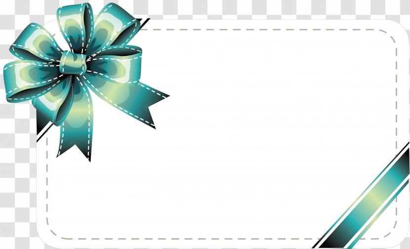 Gift Card Voucher Clip Art - Bowknot Transparent PNG