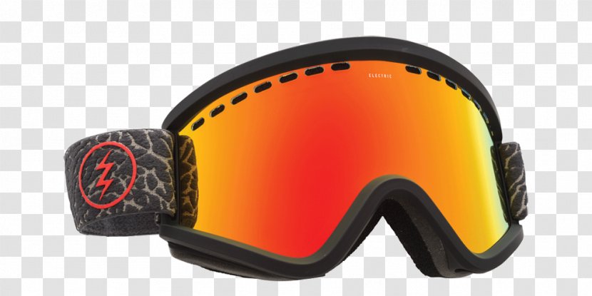 Snow Goggles Sunglasses - Red - Ski Transparent PNG