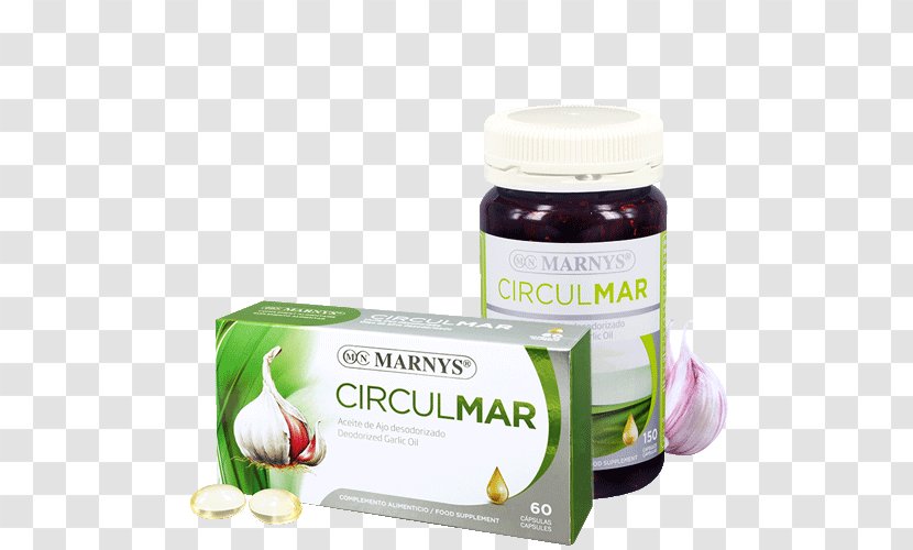 Capsule Marny's Circulmar Garlic Oil 150 Pearls Softgel Dietary Supplement - Wheat Germ Transparent PNG