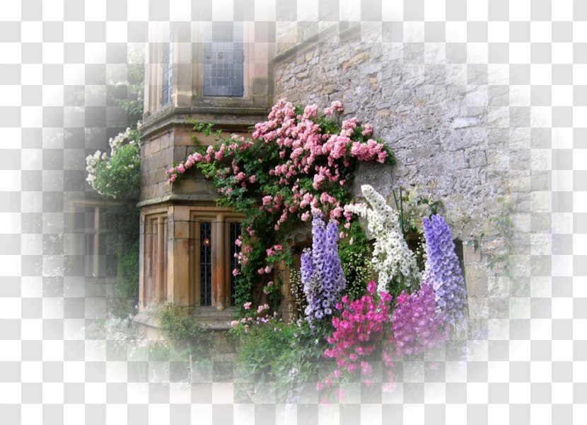 Cottage Garden Flower Design Ideas - House Transparent PNG