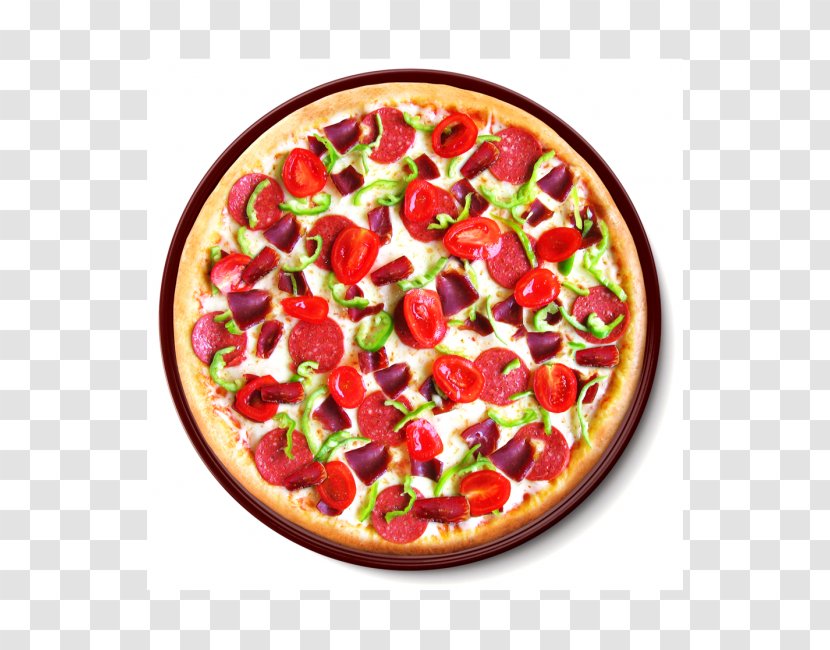 California-style Pizza Sicilian Tarte Flambée Cuisine - Strawberry Transparent PNG