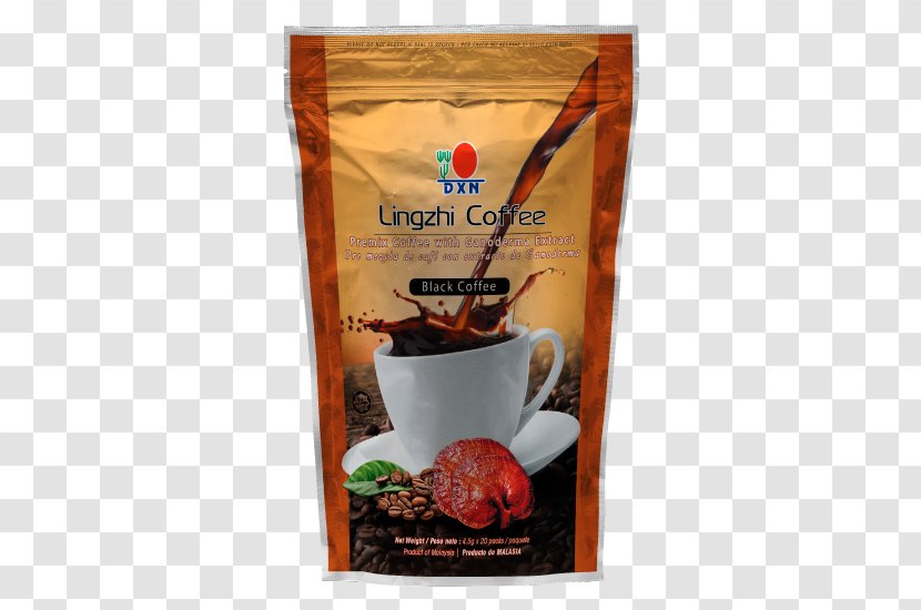 Instant Coffee Lingzhi Mushroom DXN - Nutrient Transparent PNG