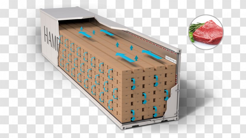Refrigerated Container Intermodal Transport Reefer Ship Refrigeration - Box - Food Transparent PNG