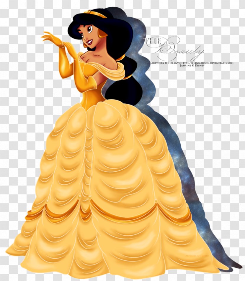 Belle Princess Jasmine Aladdin Rapunzel Aurora - Tiana Transparent PNG
