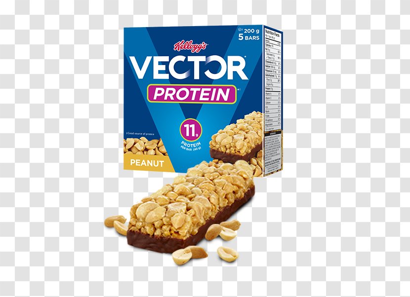Breakfast Cereal Protein Bar Energy Kellogg's - Trail Mix - Peanut Flavor Transparent PNG