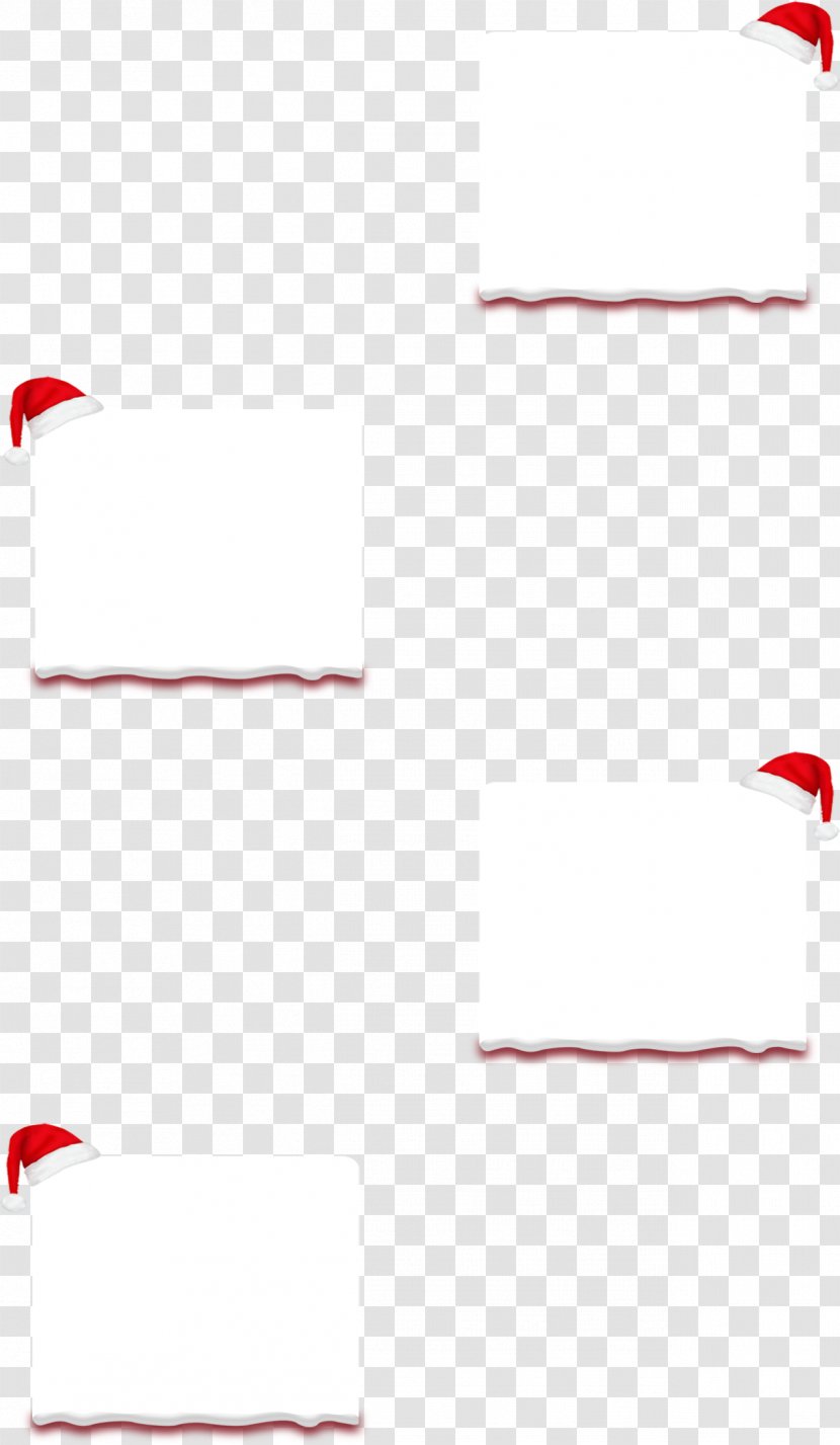 Christmas Hat - Point - Border Transparent PNG