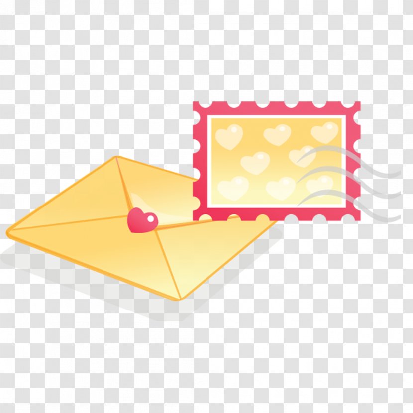 Paper Envelope Postage Stamp - Express Mail - Creative Transparent PNG