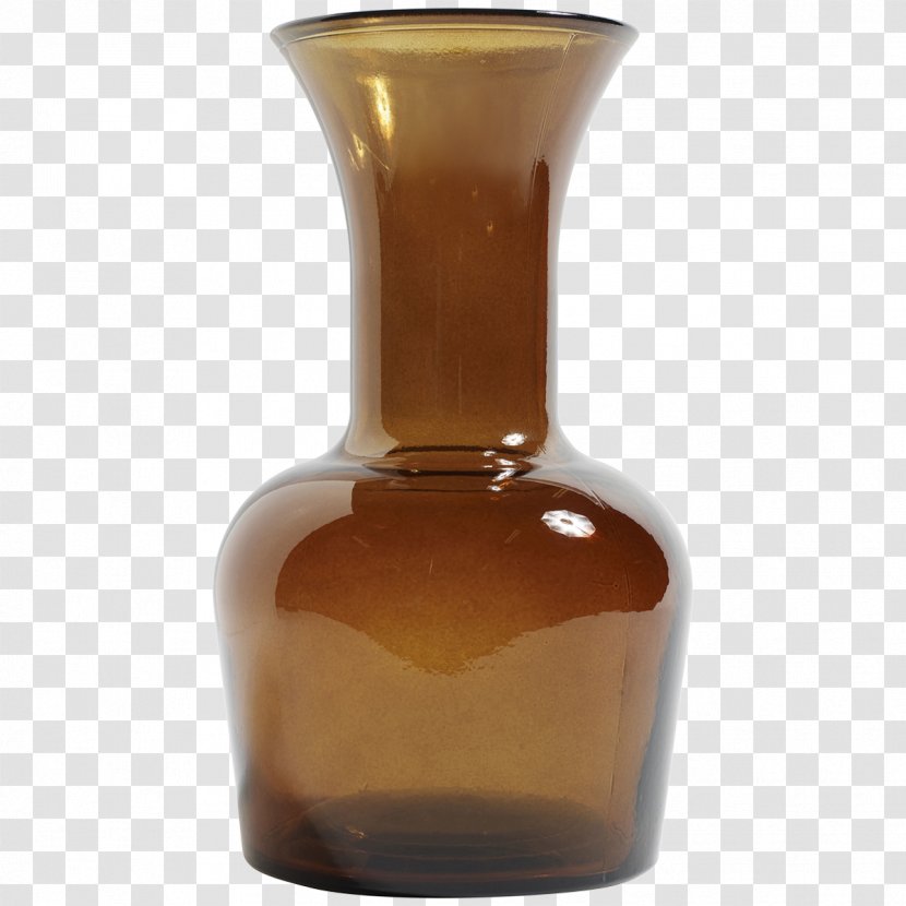 Vase Glass Bottle Caramel Color Transparent PNG