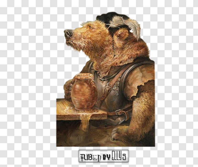 Bear Beer Paper Mead Dog - Drawing Transparent PNG