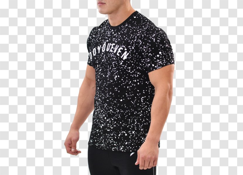 Long-sleeved T-shirt Hoodie Pocket - Dye - Speckled Transparent PNG