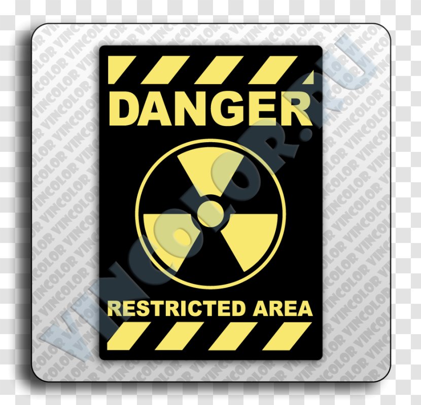 Bumper Sticker Decal Nuclear Power Dangerous Goods - Sign - Computer Accessory Transparent PNG