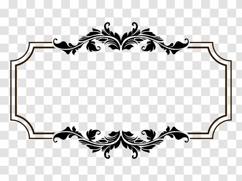 Picture Frame Ornament Decorative Arts - Rectangle - Feather Hanging Transparent PNG