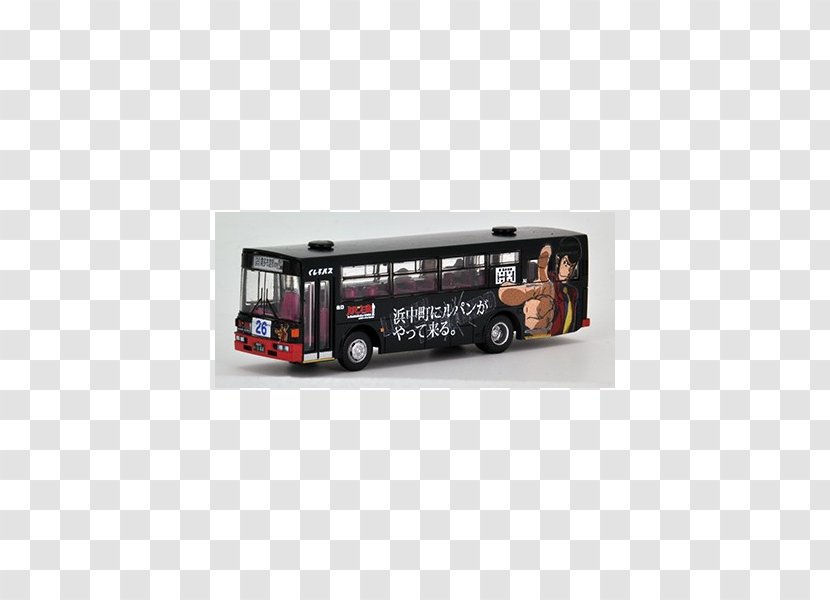 Bus Kushiro Lupin III バスコレクション Tomy Tec - Thebus Transparent PNG