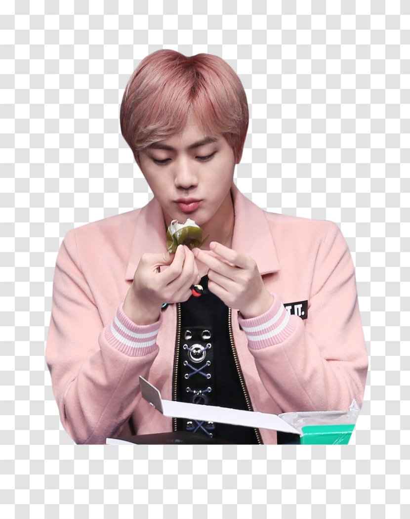 Jin BTS Wings English Spring Day - Hair Coloring Transparent PNG