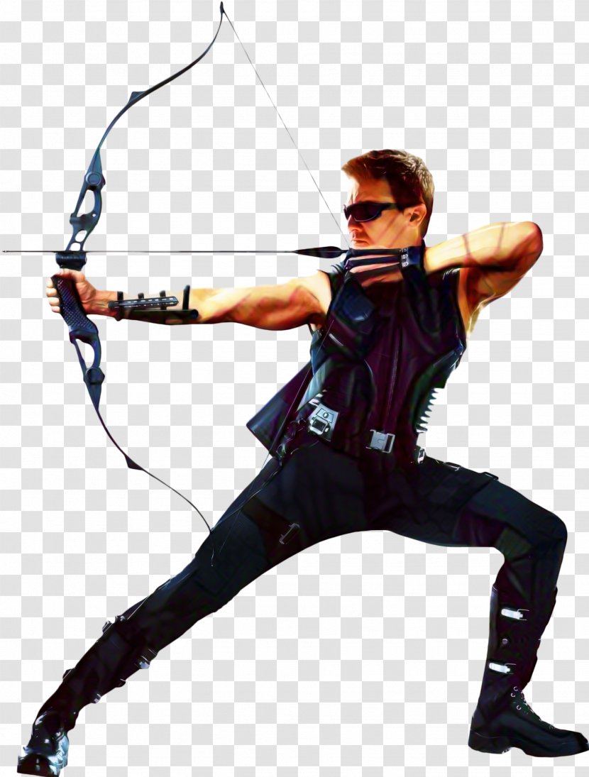 Clint Barton Black Widow Avengers Marvel Cinematic Universe Green Arrow - Target Archery Transparent PNG