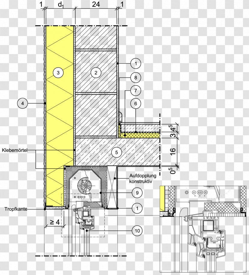 Technical Drawing Diagram Floor Plan - Elevation - Design Transparent PNG