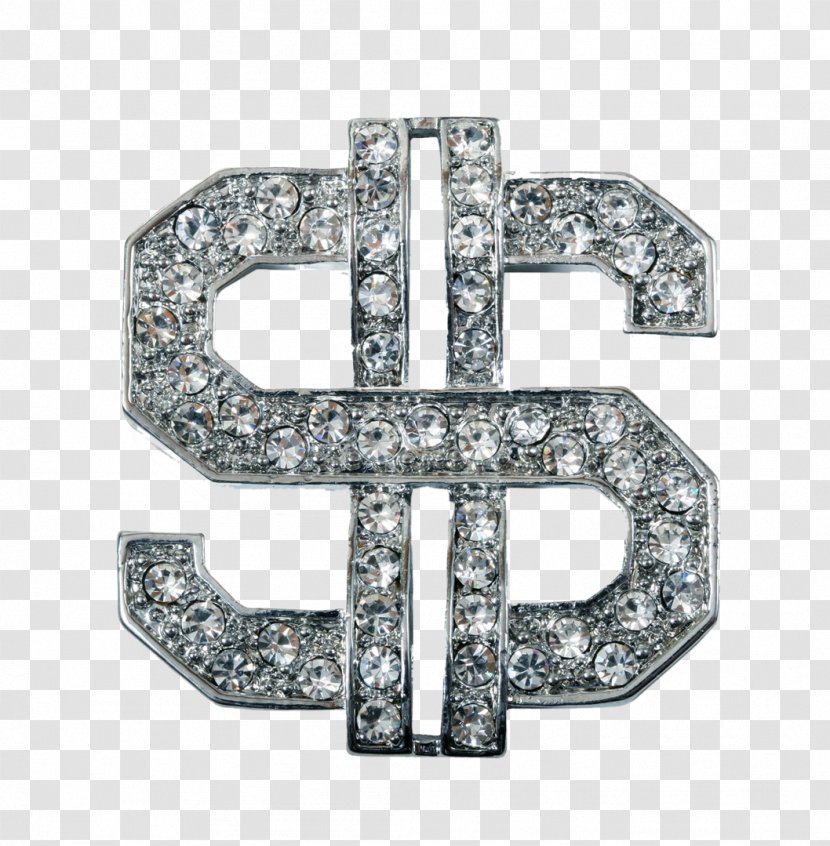 Bling-bling Dollar Sign Money Stock Photography - Bank - Diamond Transparent PNG