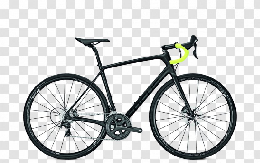 Shimano Tiagra Racing Bicycle Cycling Focus Bikes - Wheel - Black Growth Spurt Transparent PNG