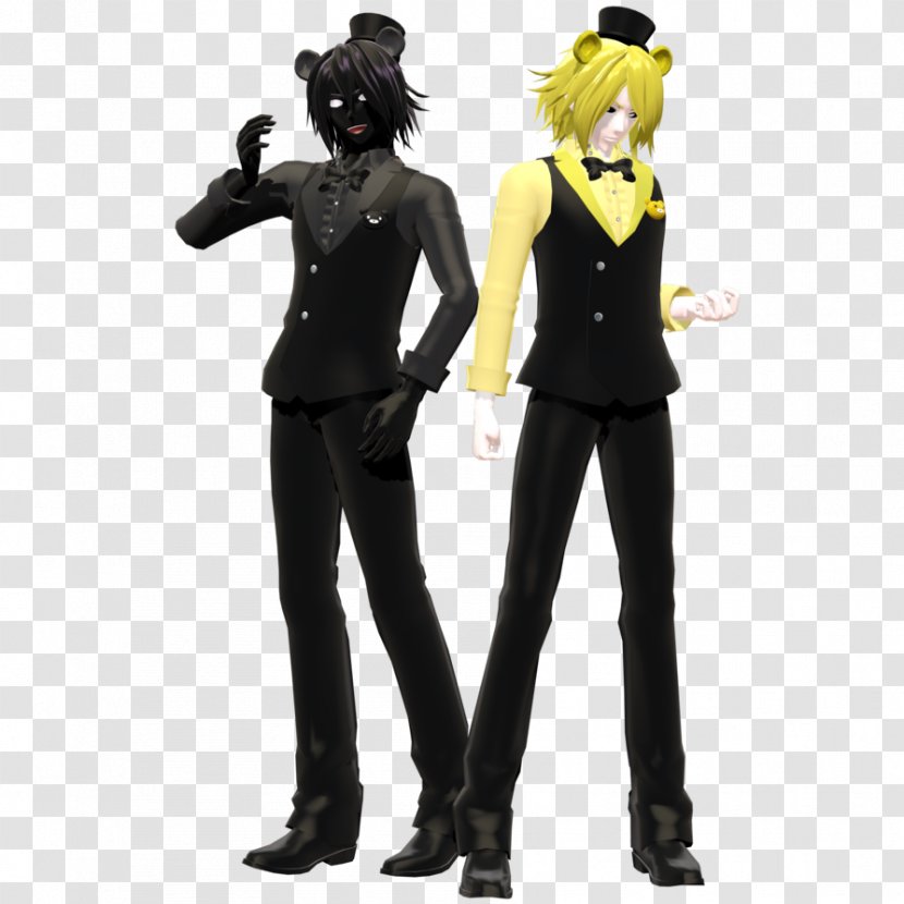 Five Nights At Freddy's 2 Freddy's: Sister Location MikuMikuDance Blender Download - Suit - Digital Art Transparent PNG