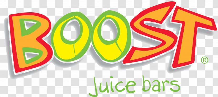 Boost Juice Bars Smoothie Drink - Text Transparent PNG