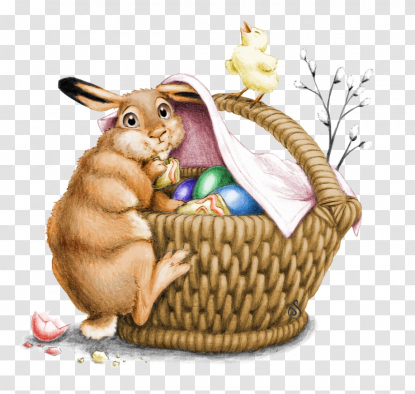 Easter Bunny Art Hare Domestic Rabbit - Mclaren Transparent PNG