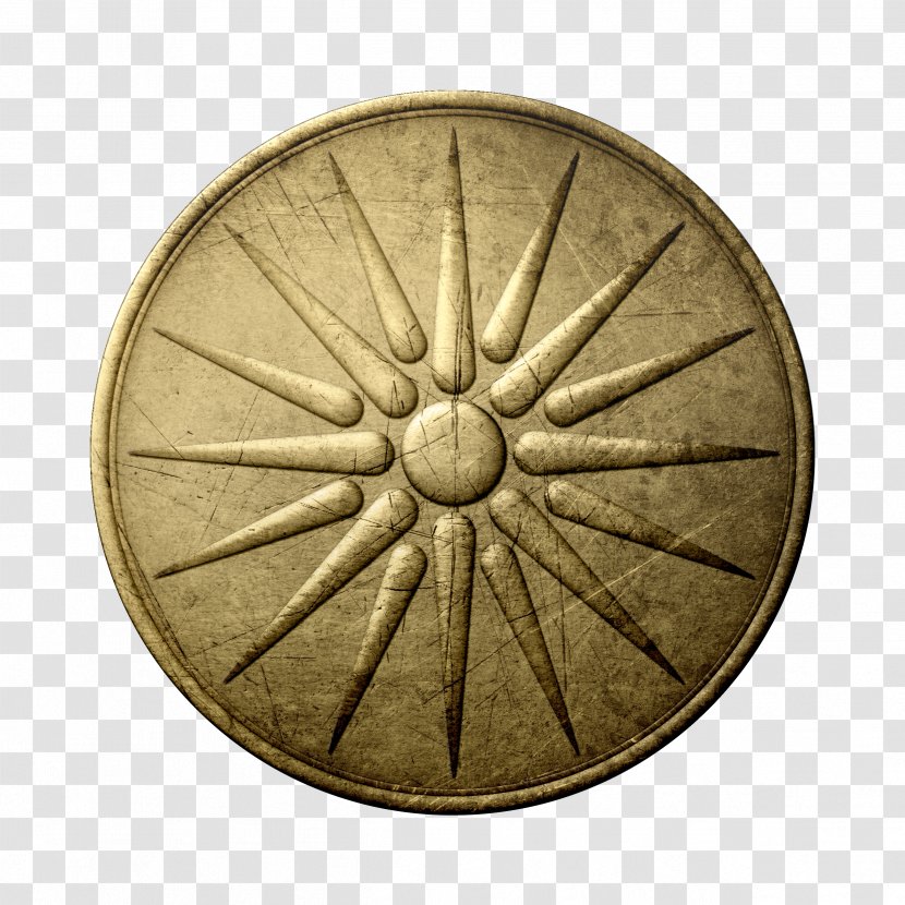 Vergina Sun Macedonia Ancient Greece Locris - Solar Symbol Transparent PNG