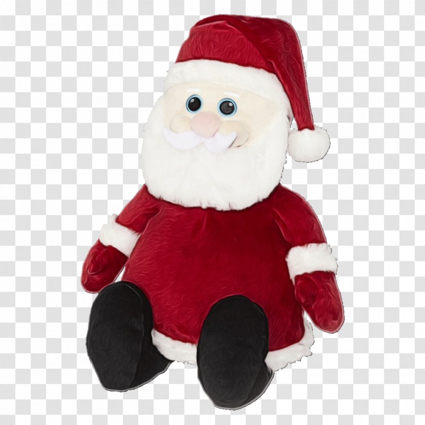 Santa Claus - Plush - Doll Christmas Transparent PNG