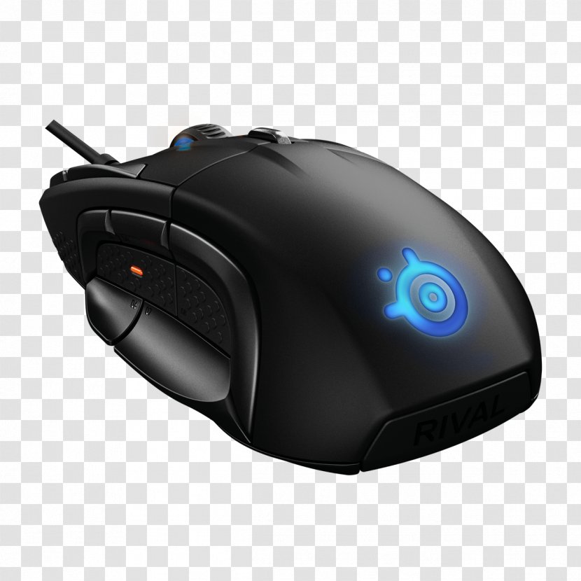 Computer Mouse STEELSERIES SteelSeries Rival 500 Video Game Multiplayer Online Battle Arena - Hardware Transparent PNG