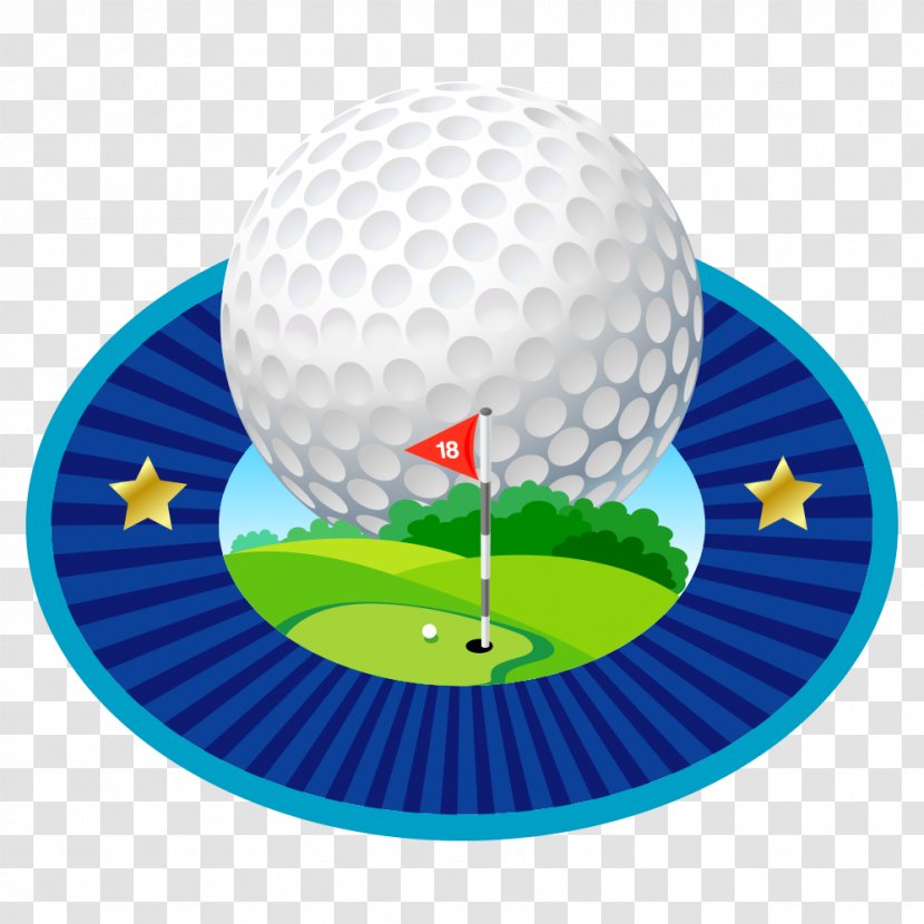 Golf Logo Ball Illustration - Royaltyfree Transparent PNG