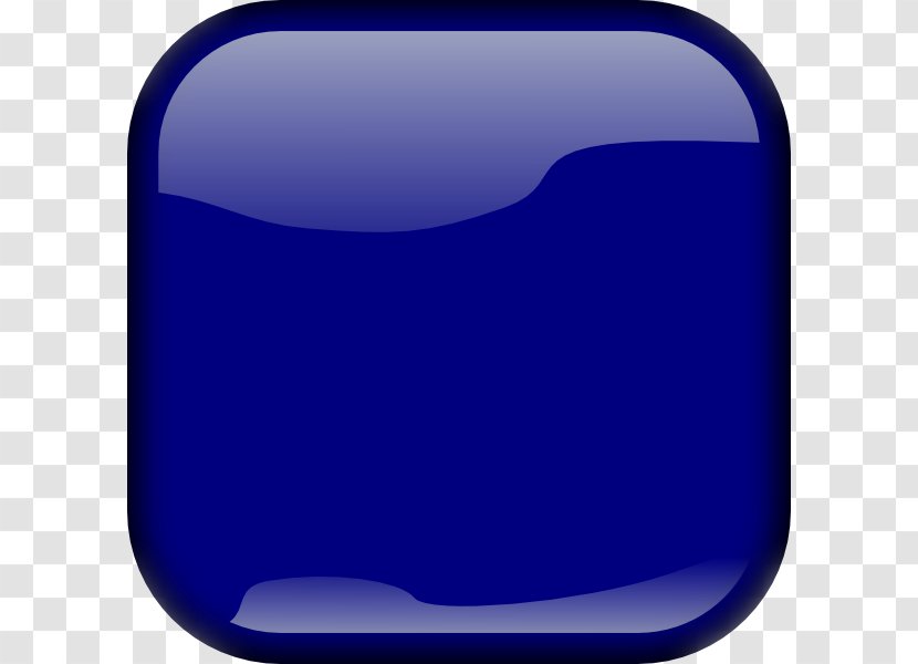 Button Blue Icon - Electric Transparent PNG