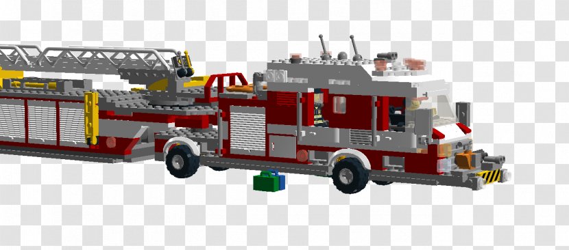 Fire Engine Department Public Utility Motor Vehicle Cargo - Lego Truck Transparent PNG