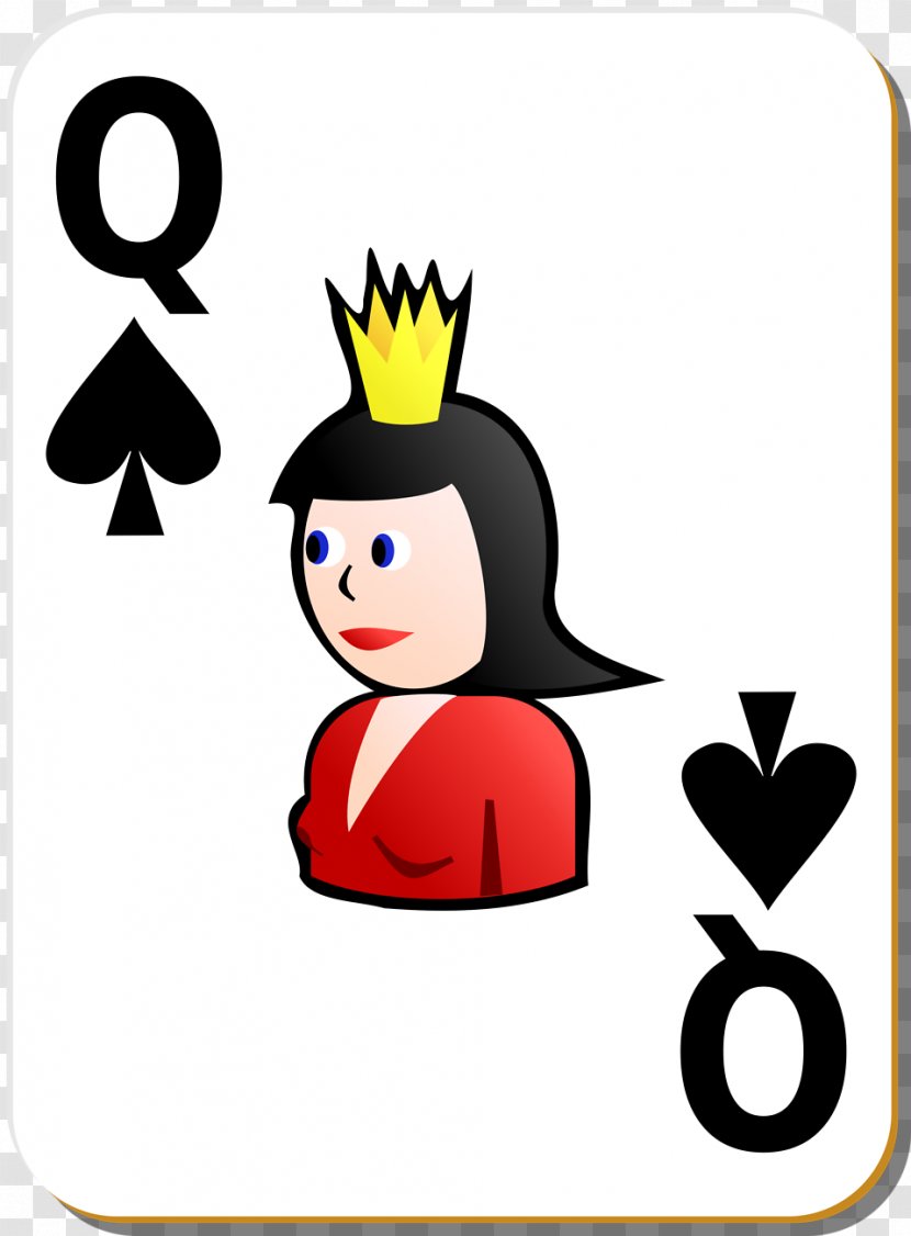Queen Of Hearts Playing Card Clip Art - Dame De Carreau - Ace Transparent PNG