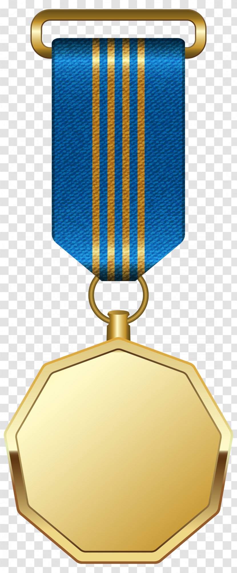 Gold Medal Ribbon Clip Art Transparent PNG