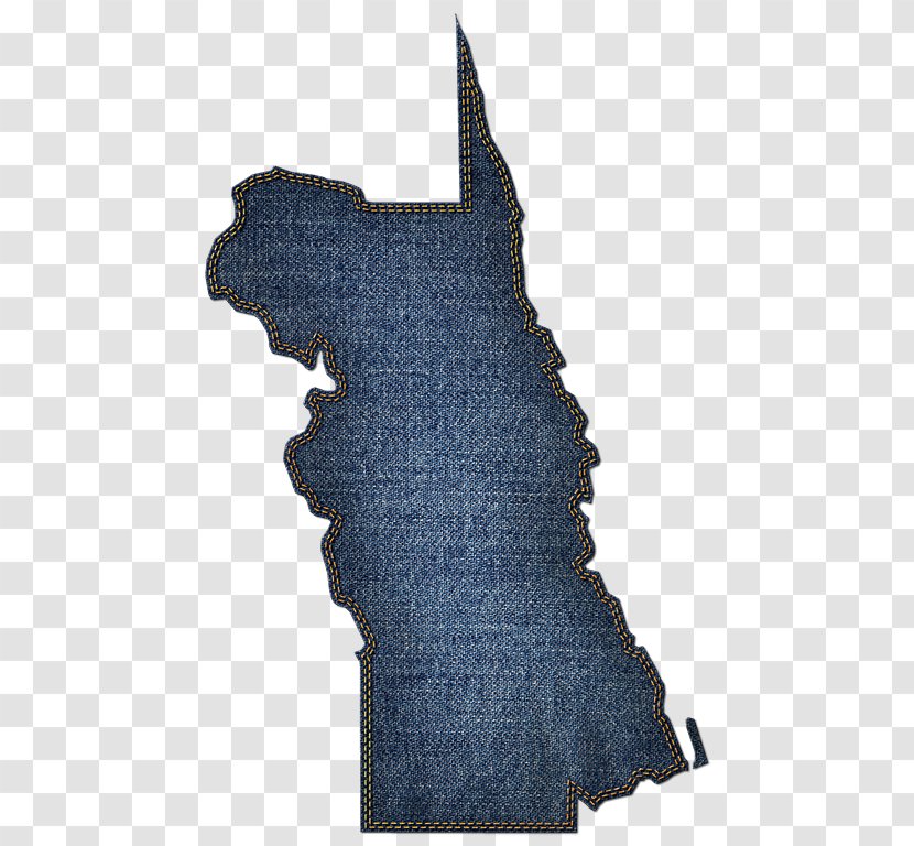 Map Cartoon - St Johns River - Denim Florida Transparent PNG