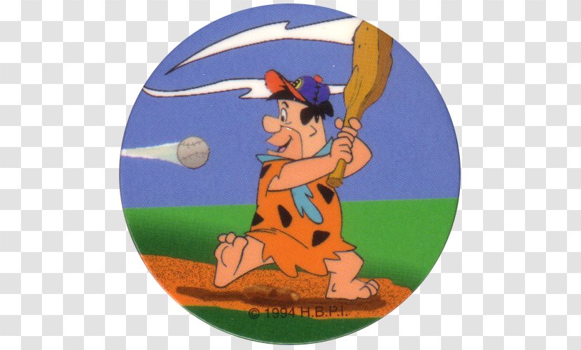 Fred Flintstone The Dinosaur Fan Extinction Sports Card - Collecting Transparent PNG