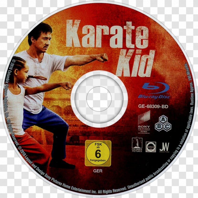 Compact Disc Blu-ray The Karate Kid DVD Film - Label Transparent PNG